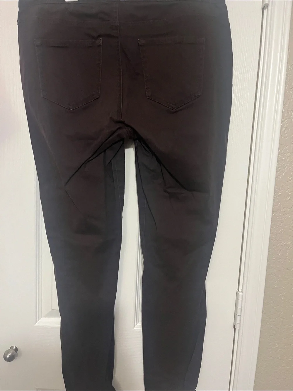 Women’s Dark Brown Stretch Skinny Jeans